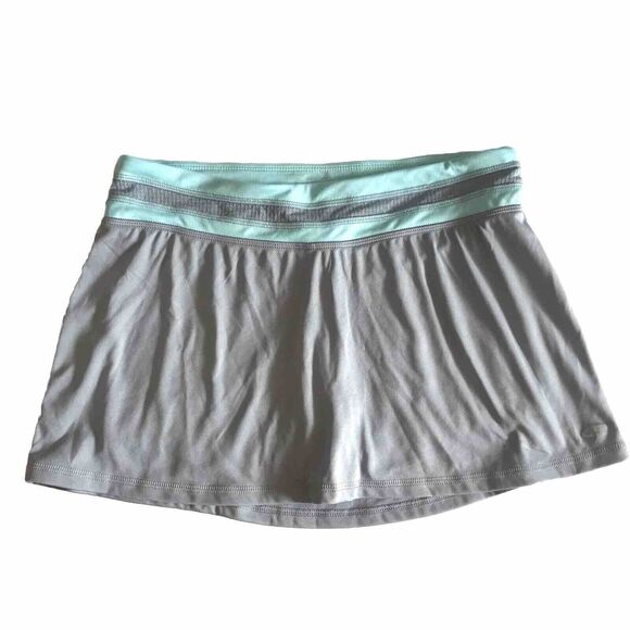 C9 CHAMPION Duo Dry Stretch Tennis Pickleball Skort Skirt Gray Blue Women Medium - Picture 1 of 7